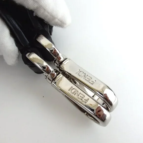 Authentic FENDI Strap You Bag Strap Flower strap leather [Used] - Picture 5 of 6